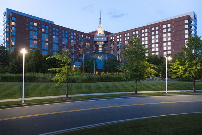 Hilton Boston Logan Airport main exterior